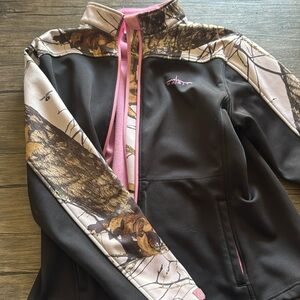 Women’s Pink Camo Habit Zipup